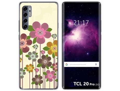 Carcasa TCL 20 Pro 5G TUMUNDOSMARTPHONE Dibujos Multicolor
