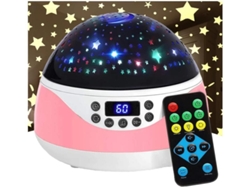 Luz Nocturna Con Proyector Estrella Para Niños Con Música Y Temporizador Luz Nocturna Calmante Para Dormir Con Control Remoto Y Proyección De Yizhood