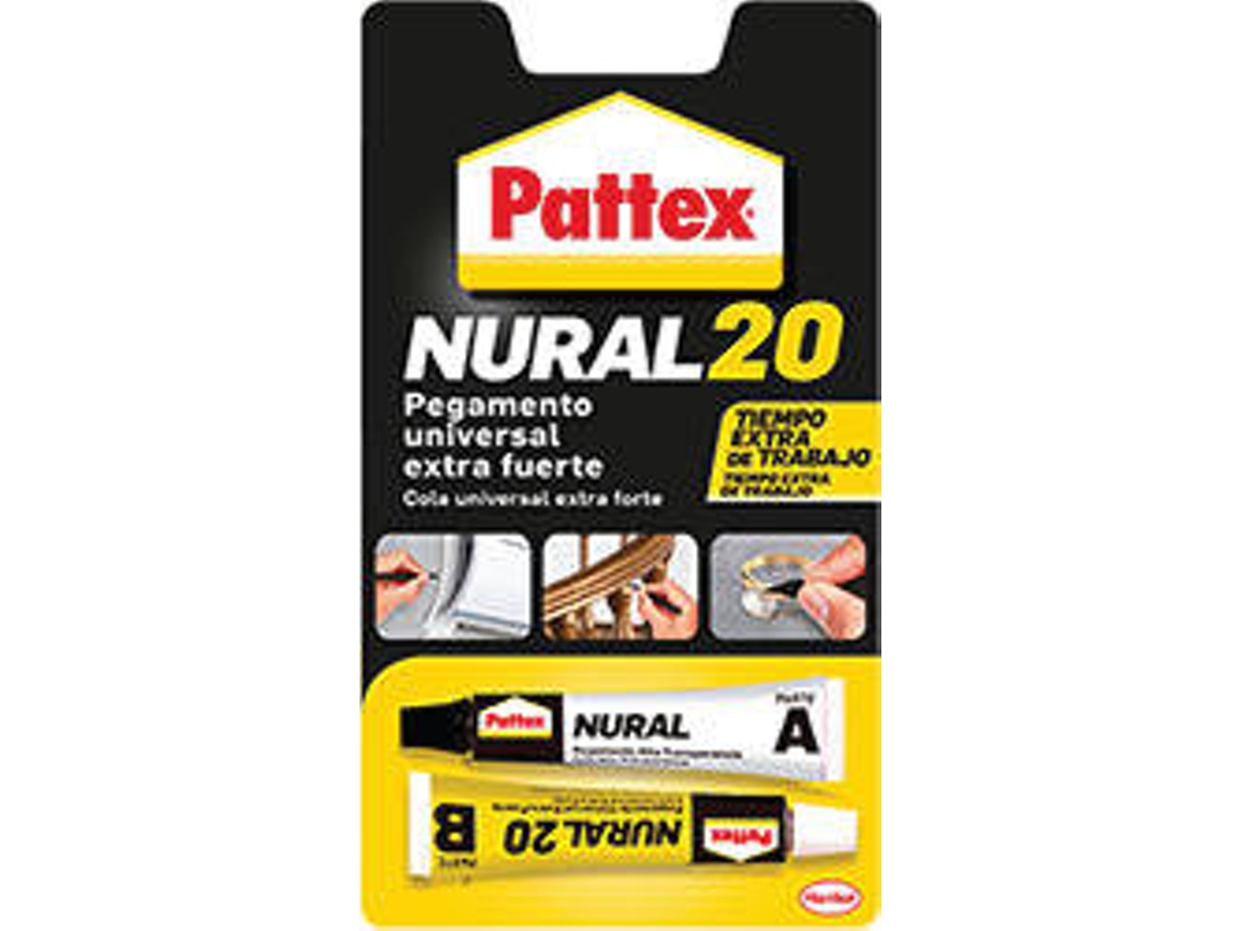 Nural- 20  Blanco Transparente (Juego 2 Tubos 22 cm³.) HENKEL