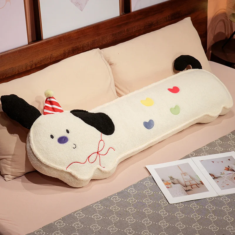 (cachorro De Jelly Bean De 90 Cm) Almohada Para Adultos, Cojín, Cojín De Asiento, Cojín De Respaldo, Cachorro Feliz