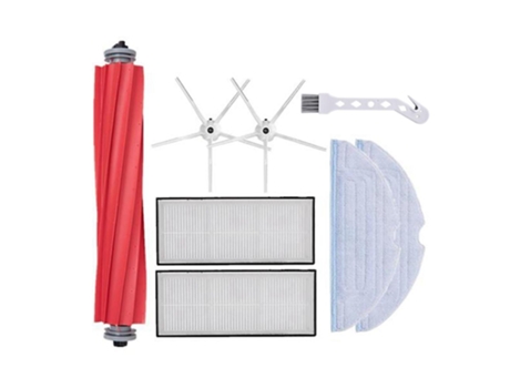 Escova principal escovas laterais filtros hepa mop pano para xiaomi roborock s7