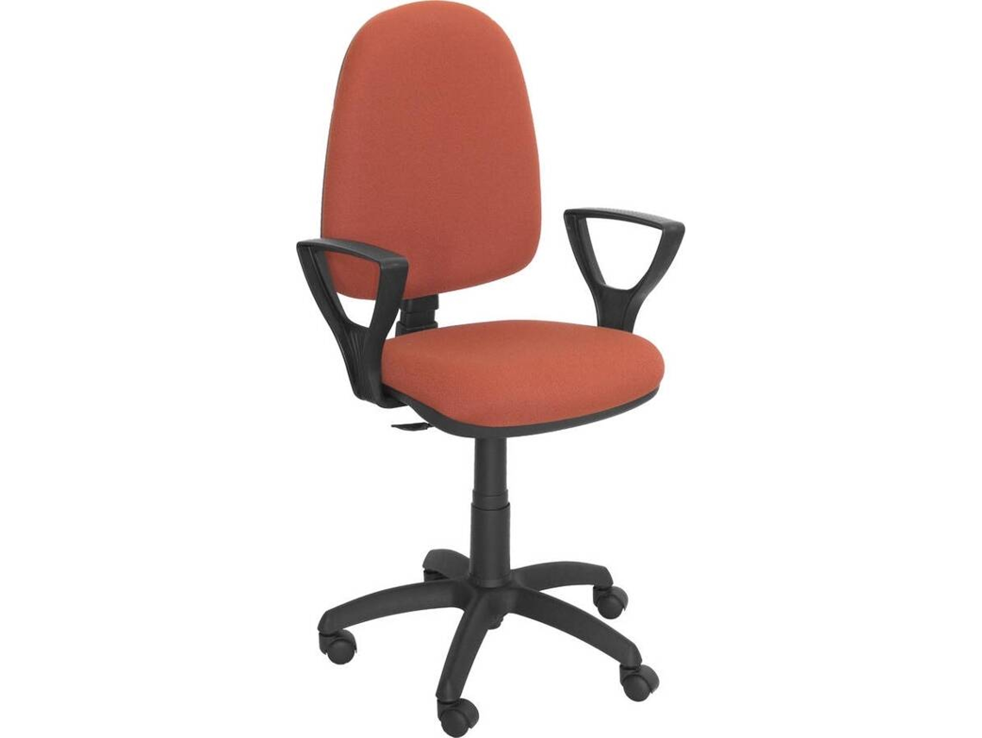 Silla de Escritorio Operativa PYC Ayna Marrón BF (Brazos Fijos - Tejido)