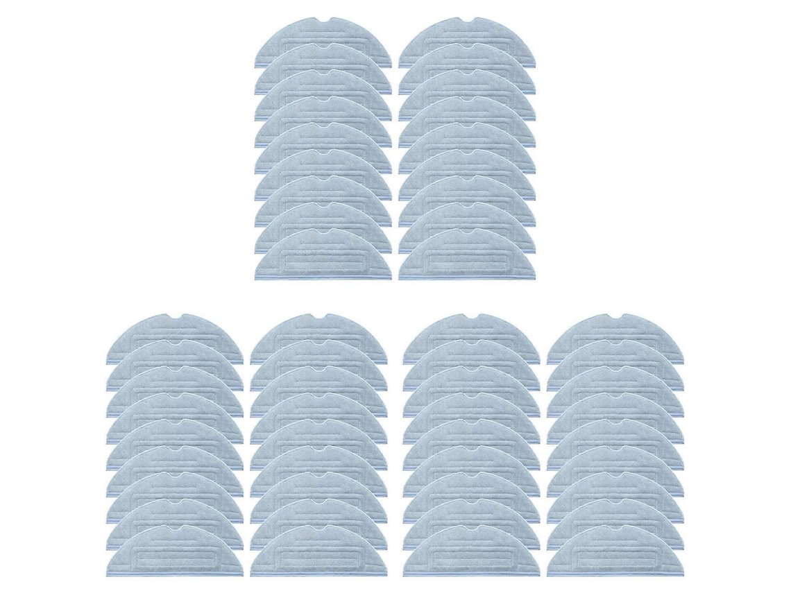 54pcs Replacement Mop Cleaning Cloth For Roborock S7 T7 T7plus Robot Vacuum Cleaner Spare Parts