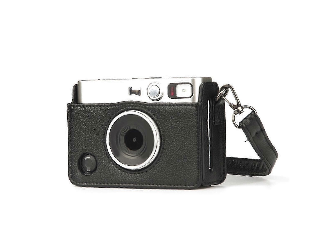 Bolsa de almacenamiento retro para minicámara, estuche protector, accesorios de cámara, negro. TAISHENGDA