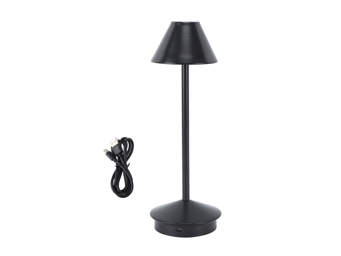 Lámpara De Mesa Inalámbrica Estilo Moderno Iron Art, Escritorio Led Portátil Con Atenuación Continua