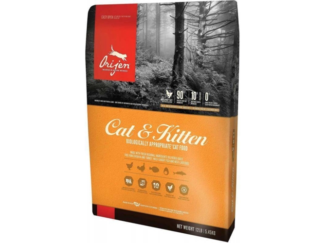 Pienso para Gatos ORIJEN (1.8Kg - Seco - Adulto)
