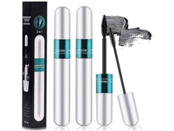 Máscara De Pestañas Thrive 4d Silk Fiber, 2 En 1 Para Alargar Y Dar Volumen A Las Pestañas De Forma Natural.