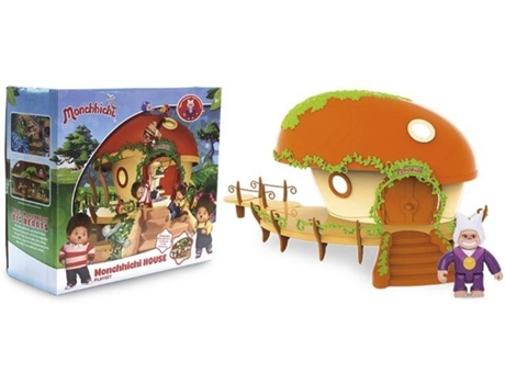 Muñeco TOY PARTNER S.A Monchhichi Casa Playset Con Fi (Edad Mínima Recomendada: 3años)