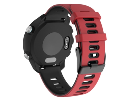 Correa de Silicona bicolor para Samsung Galaxy Watch 5 40mm/44mm/5 Pro 45mm - rojo/negro