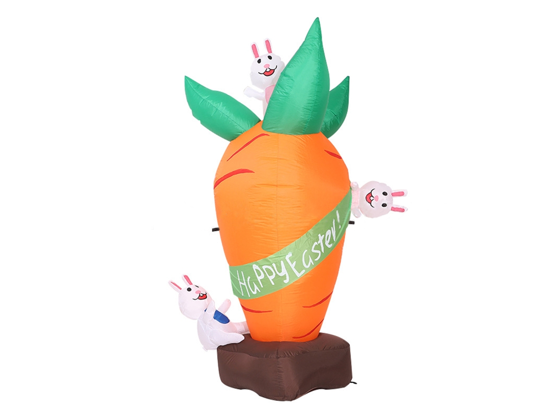 Decoración inflable iluminada de Pascua