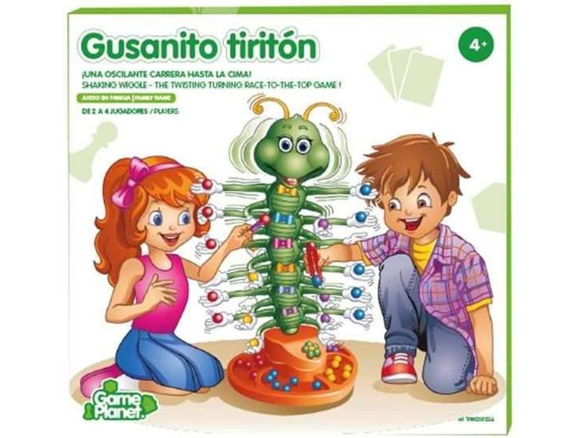 Juego Interactivo GAME PLANET Gusanito Tiritón (Edad Mínima: 5)