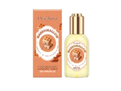 Aceite corporal hidratante con aroma a algodón de azúcar