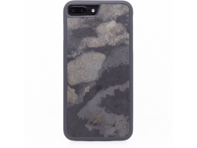 Funda iPhone 7 Plus, 8 Plus WOODCESSORIES Wood Gris