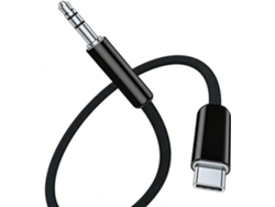 Cable Adaptador Usb-c Macho A Audio De 3,5 Mm Compatible Con La Última Versión