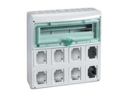 Schneider 13182 | Cofre Kaedra 18 1 Módulo 8 Abertura 90x100