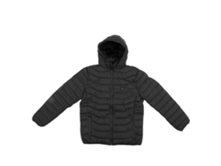 Chaqueta Eléctrica Con Capucha, 3 Niveles De Control Usb, Calefactable, Unisex, Negra, Talla 4xl