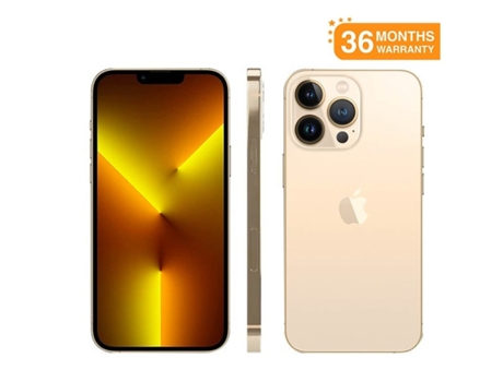 iPhone 13 Pro Max APPLE (Reacondicionado Marcas Mínimas - 6.7'' - 128 GB - Dorado)