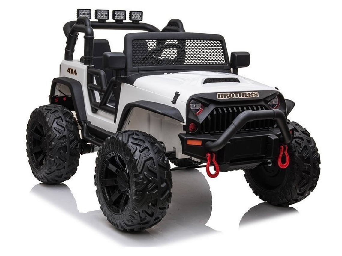 Jeep Jc666 Coche Eléctrico Blanco B.active
