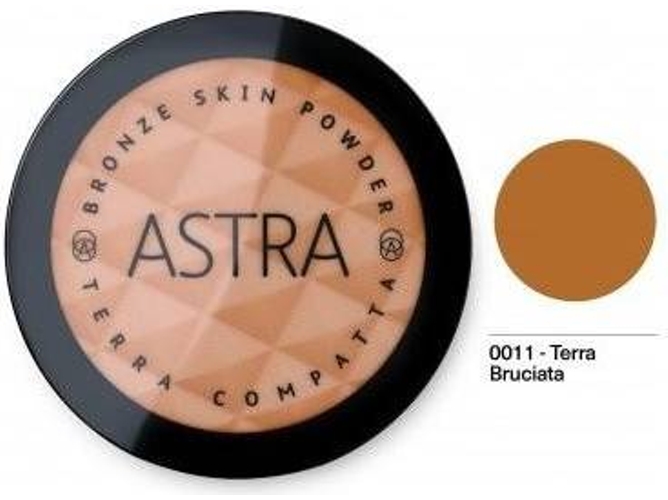 Polvo Facial ASTRA Pele De Bronze Em Compatta Terra 11 Terra Bruciata 8g