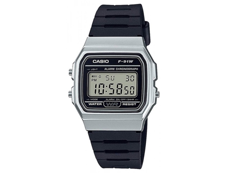 Reloj CASIO Mujer (Resina - Plateado)