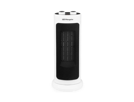 Calefactor De Torre Cerámico ORBEGOZO Potencia Máx 2000W Función Ventilador.