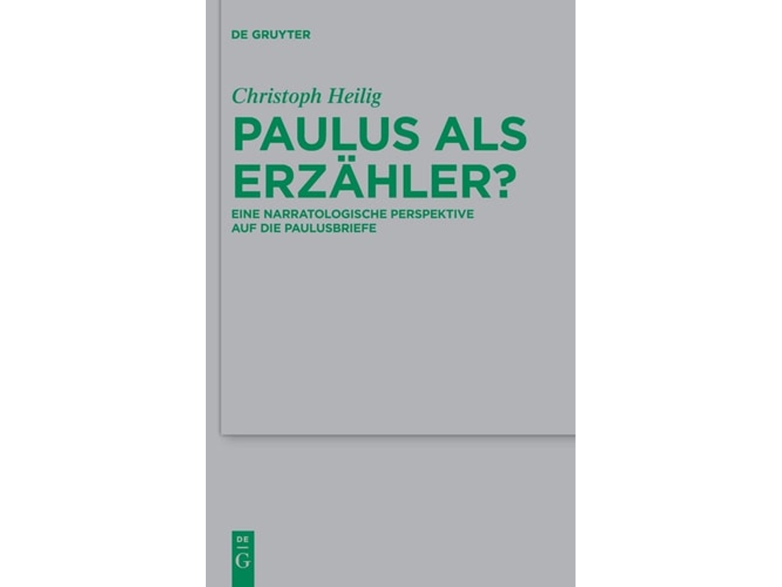 Libro Paulus Als Erzahler? De Christoph Heilig (alemán - Tapa Dura)