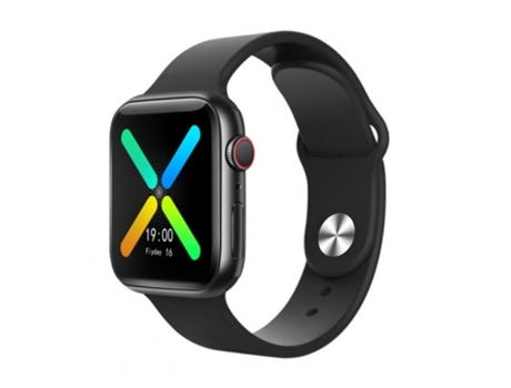 Smartwatch X8 Bluetooth Llamada Pantalla táctil Monitoreo de la presión arterial Impermeable Negro
