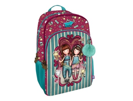 Mochila de La Escuela Gorjuss Fireworks Grená 29 x 45 x 17 cm