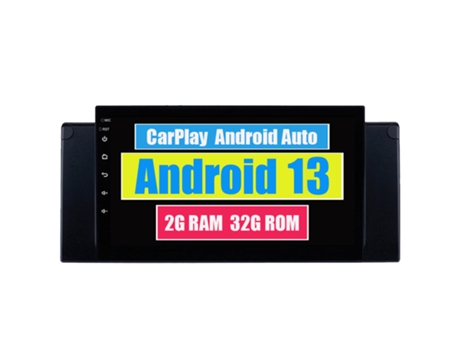 Autoradio Multimedia ROVERONE para BMW X5 E39 E53 1999 - 2006 CarPlay Android Coche Radio Bluetooth Navegación