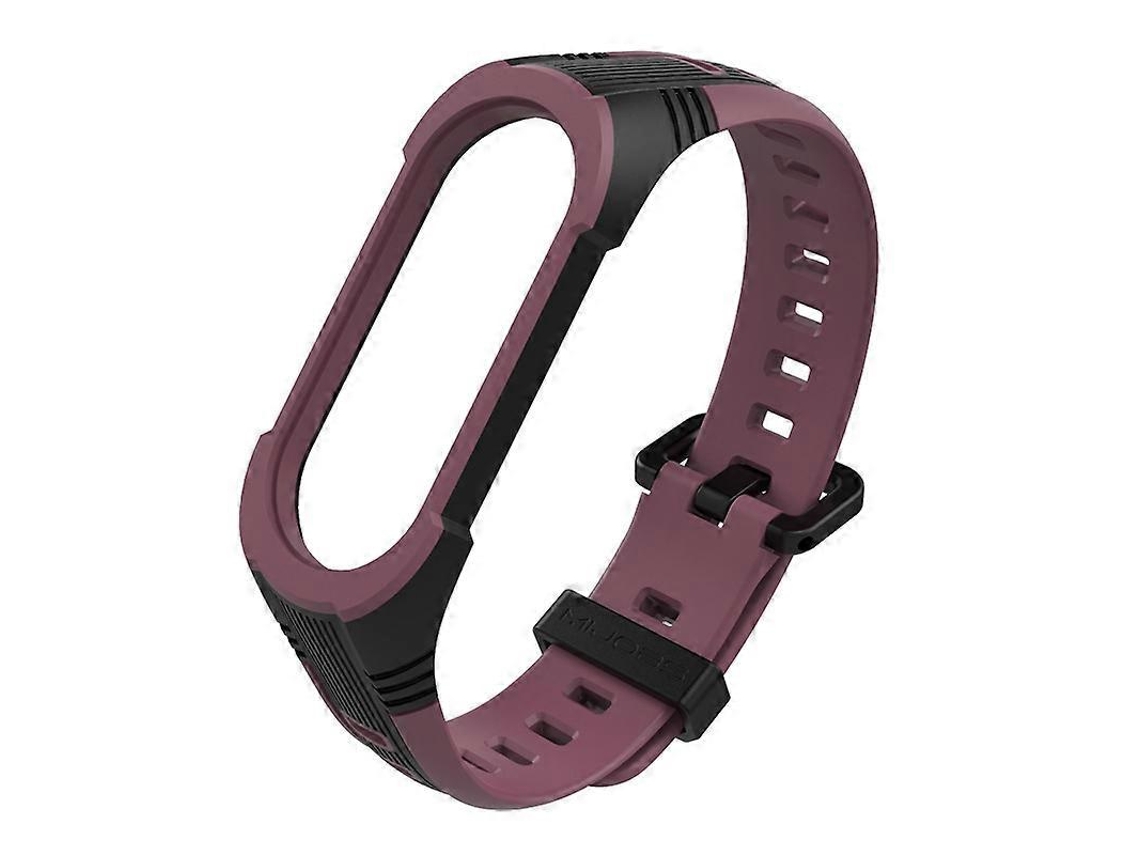 Pulsera de silicona bicolor Mijobs para Xiaomi Mi Band 5/6/7.