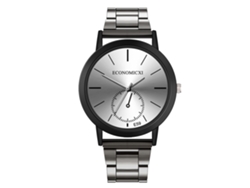 Reloj De Pulsera Sencillo Y Elegante Para Mujer Con Esfera De Cuarzo Negra.