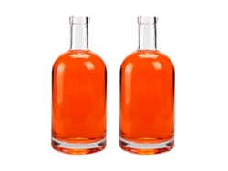 2 Piezas Botella De Vino De Vidrio