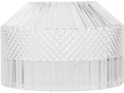 Tapa transparente para lámpara de mesa, ideal para sustituir pantallas decorativas.