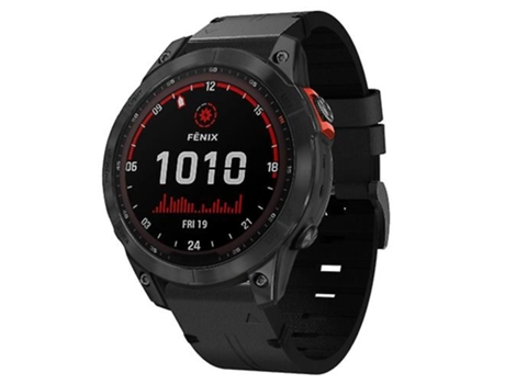 Correa Smartwatch Para Garmin Fenix 7 Solar 22Mm Negra VENISYMLIS