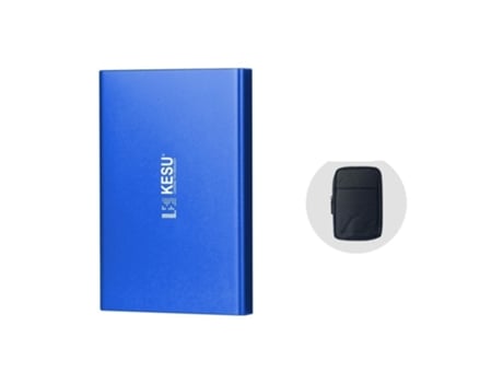 Disco Duro Externo SLOWMOOSE USB 3.0 (Azul - 1 TB)