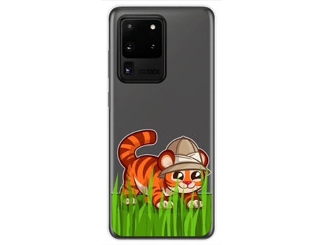Carcasa Samsung Galaxy S20 Ultra TUMUNDOSMARTPHONE Dibujos Transparente Multicolor