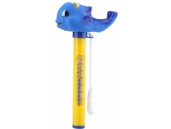 Termómetro Flotante Para Piscina Con Forma De Ballena, Duradero Y Fácil De Leer.
