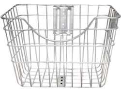 Cesta De Almacenamiento Delantera Para Bicicleta Harilla Gran Capacidad, Fácil Instalar, Alambre, Accesorios