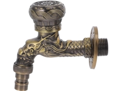 Grifo Monomando De Estilo Vintage Para Fregadero De Cocina O Baño, Con Manija Y Montaje En Pared.
