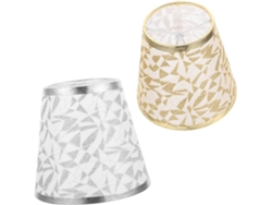 Lámpara De Mesilla De Noche Elegante Y Moderna De 2 Piezas Para Sala De Estar