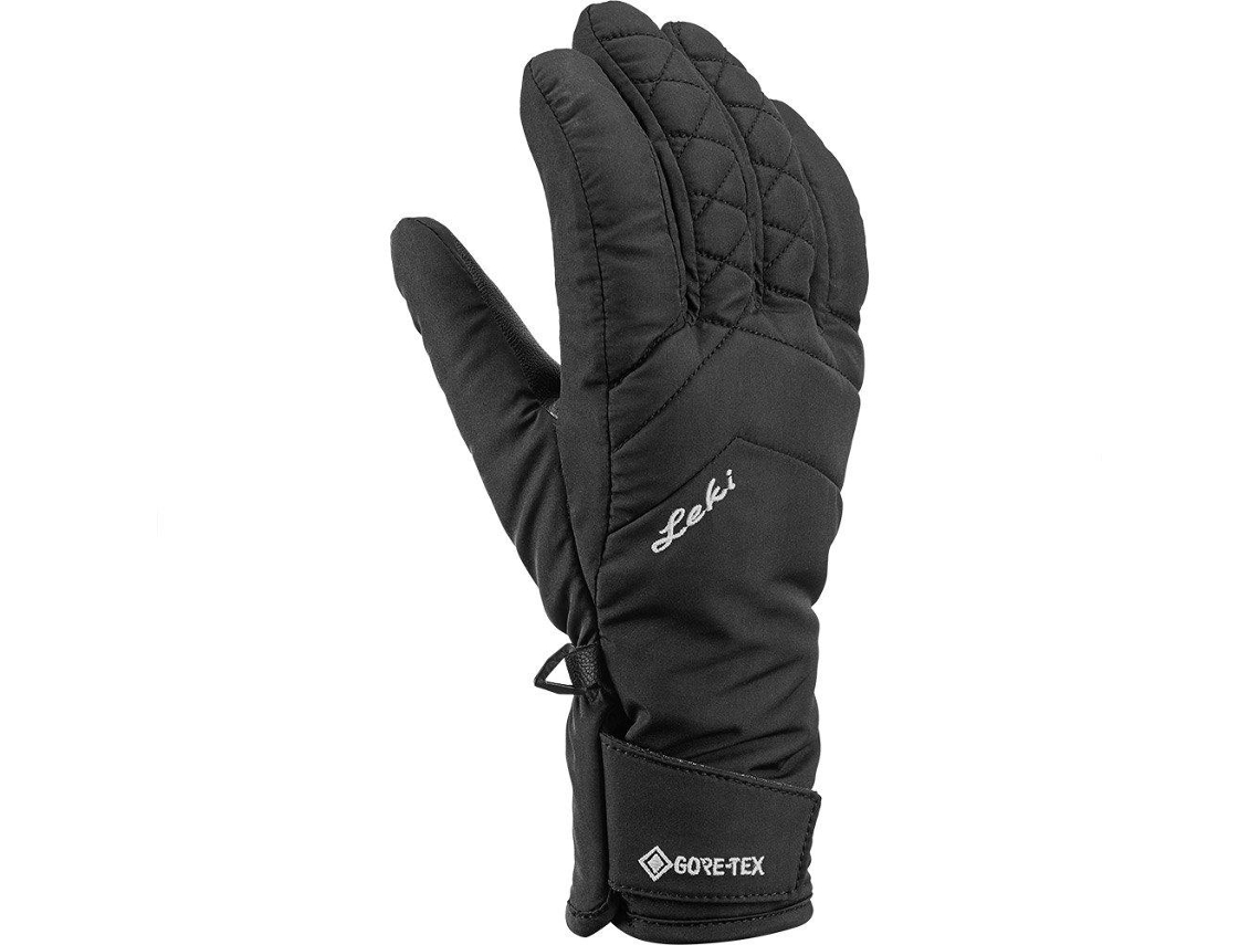 Guantes para Mujer LEKI ALPINO Sveia Goretex Negro para Esquí (7)