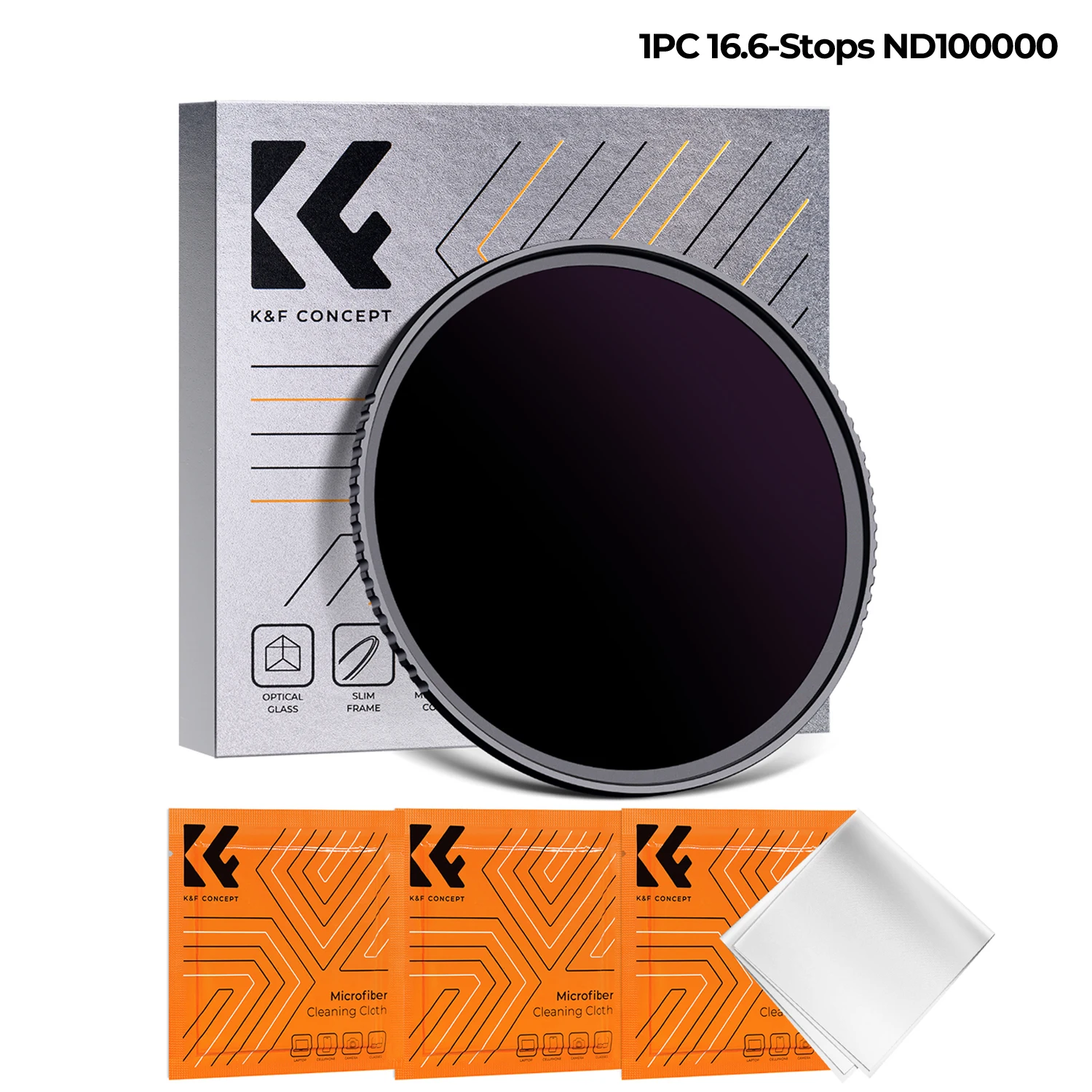Protector solar Nd100000 (16,6 pasos), serie Nano-k, 72 mm