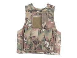 2026-chaleco Camuflaje Infantil Ejército Equipo Militar Disfraz Combate Niños (camuflaje Cp)
