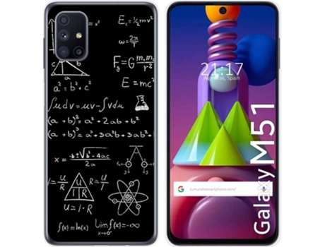 Carcasa Samsung Galaxy M51 TUMUNDOSMARTPHONE Formulas Multicolor