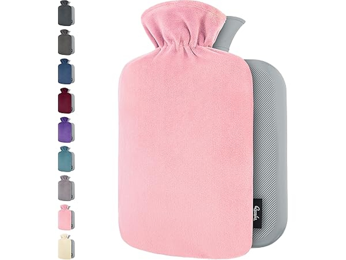 Bolsa Isotérmica: Con Una Funda De Felpa Suave Y De Alta Calidad, De 2 Litros De Capacidad, Apta Para Compresas Frías Y Calientes, Multifunc