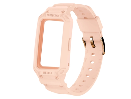 Correa para Huawei Band 7, 6 Pro, 6 y Honor Band 6 Silicona Bumper Rosa AVIZAR