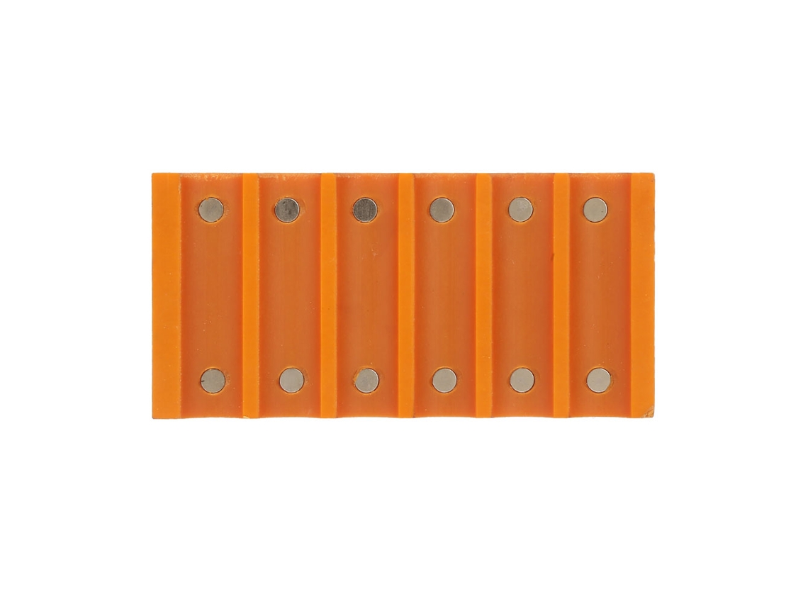 Pasta De Fijación Ajustable Para Soldar Baterías 18650 Con 6 Secciones En Plástico Industrial.