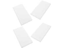 Juego De 4 Tapas De Plástico Para Enchufes Eléctricos De Pared