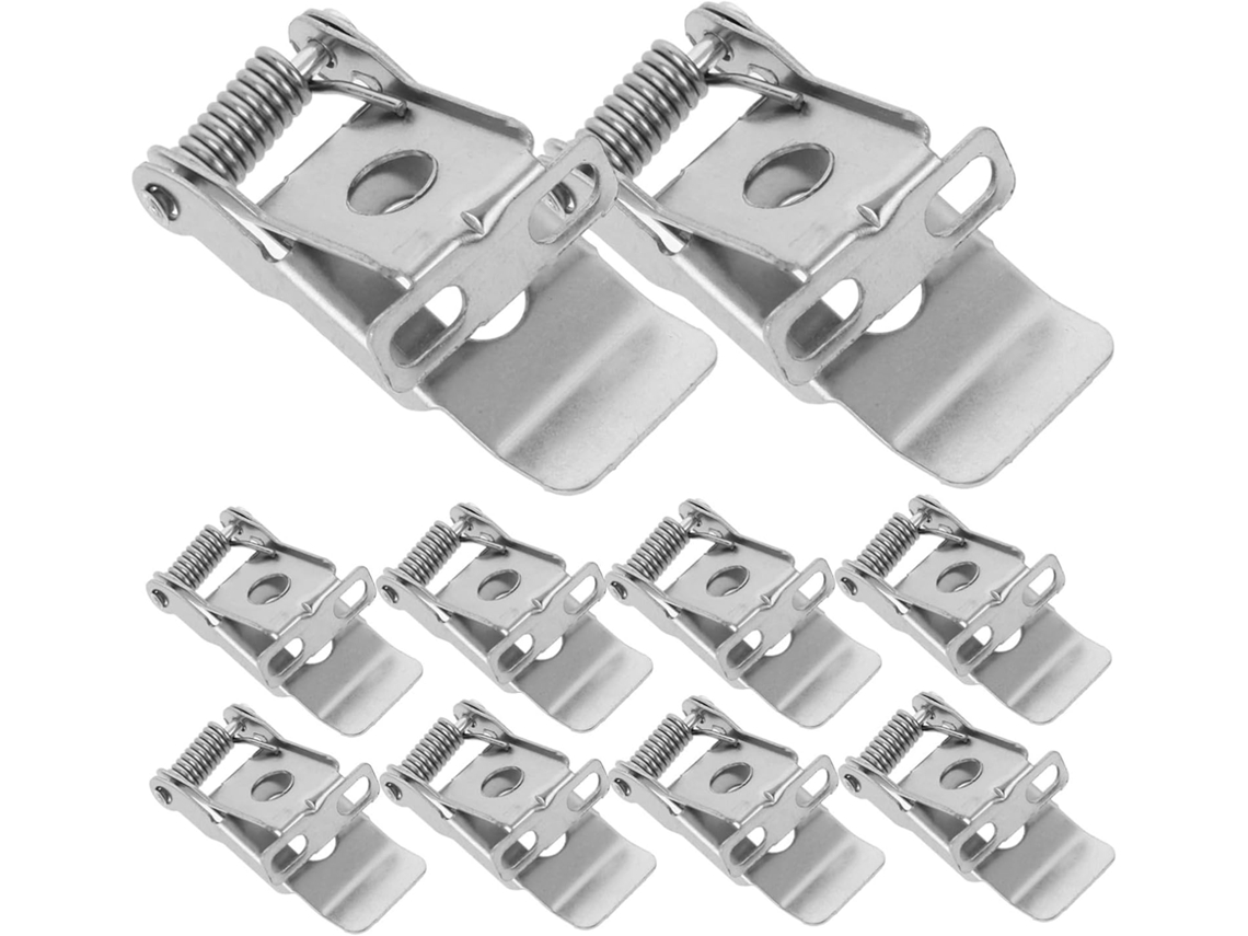10 Lighting Paquete De 2 Clips De Resorte De Metal Para Iluminación Empotrada Y Focos