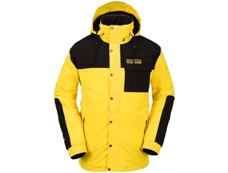 Chaqueta de Hombre VOLCOM Goretex Longo Amarillo (S)